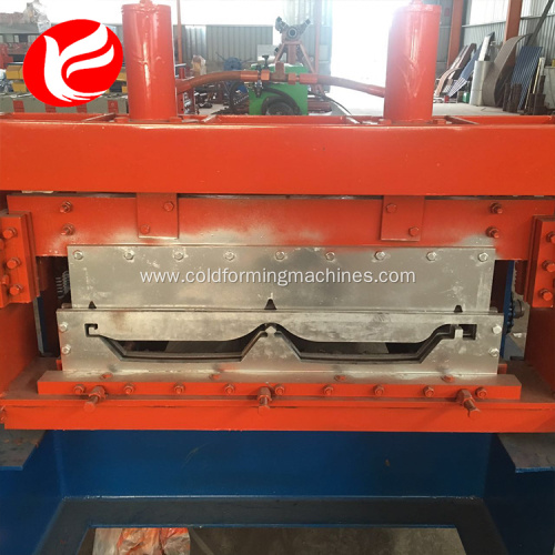 Steel joint hidden metal panel roll forming machine